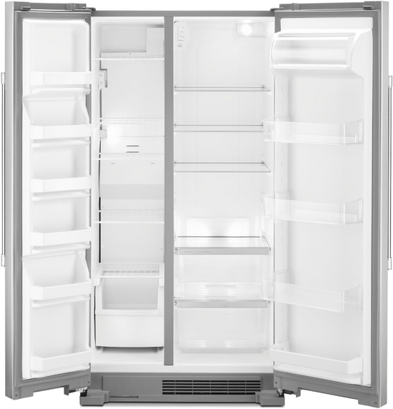 Maytag 36 Inch Side by Side Refrigerator, Fingerprint Resistant Stainless Steel - MSS25N4MKZ