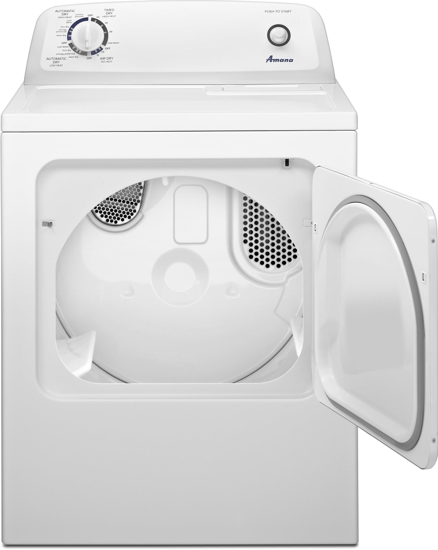 AMANA 29 INCH TOP LOAD GAS DRYER WITH 6.5 CU. FT. CAPACITY - NGD4655EW