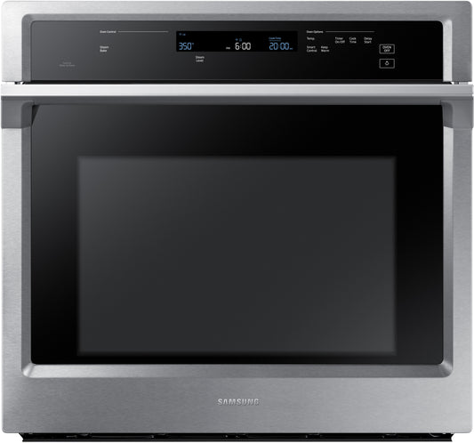 SAMSUNG 30 INCH WALL OVEN WITH STEAM AND CONVECTION COOKING - NV51K6650SS