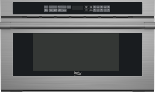 Beko 30 Inch Built-In Electric Speed Oven, Stainless Steel - WOSP30100SS BEKO