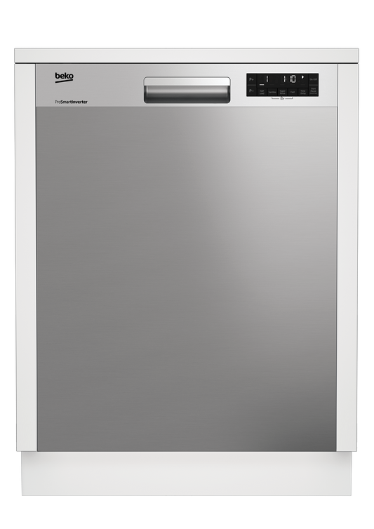 Beko Tall Tub Stainless Steel Dishwasher, 14 Place Settings, 48 dBA - DUT25401X