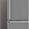 Beko 30 Inch Bottom Freezer Refrigerator with HarvestFresh, Stainless Steel - BFBD30216SS