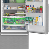 Beko 30 Inch Bottom Freezer Refrigerator with HarvestFresh, Stainless Steel - BFBD30216SS