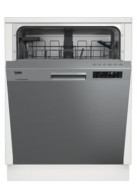 Beko 24 Inch Built-Under Dishwasher, Tall Tub, 48 dBA - DUT25401X