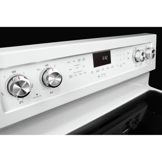 KitchenAid 30 Inch Freestanding Electric Range, White - YKFEG500EWH