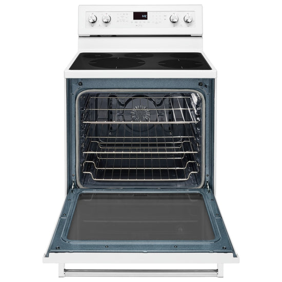 KitchenAid 30 Inch Freestanding Electric Range, White - YKFEG500EWH