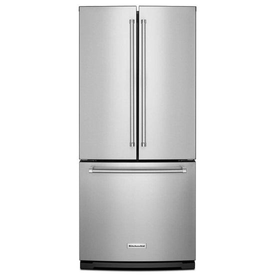 KitchenAid 30 Inch French Door Refrigerator, Stainless Steel - KRFF300ESS