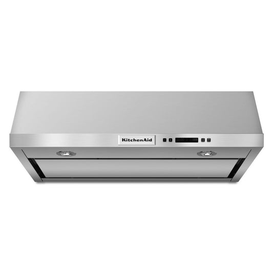 KitchenAid Under Cabinet Range Hood with 600 CFM in Stainless Steel - KVUB600DSS