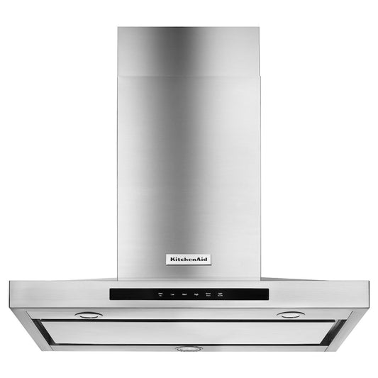 KitchenAid 30 Inch Wall Mount Range Hood, Stainless Steel - KVWB600DSS