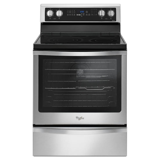 Whirlpool 30 Inch Freestanding Electric Range with True Convection - YWFE745H0FS