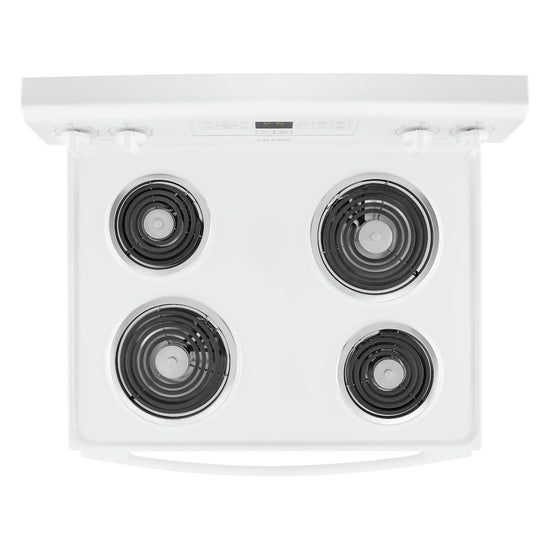 Amana 30 Inch Electric Freestanding Range, White - YACR4303MFW