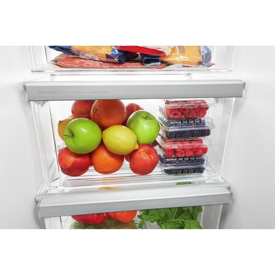 Whirlpool 33 Inch Side-by-Side Refrigerator, 21 cu. ft., White - WRS321SDHW