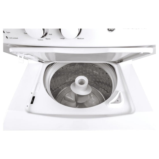 GE 27 Inch Unitized Washer/Dryer, 4.4 cu. ft Washer & 5.9 cu. ft Dryer - GUD27ESMMWW