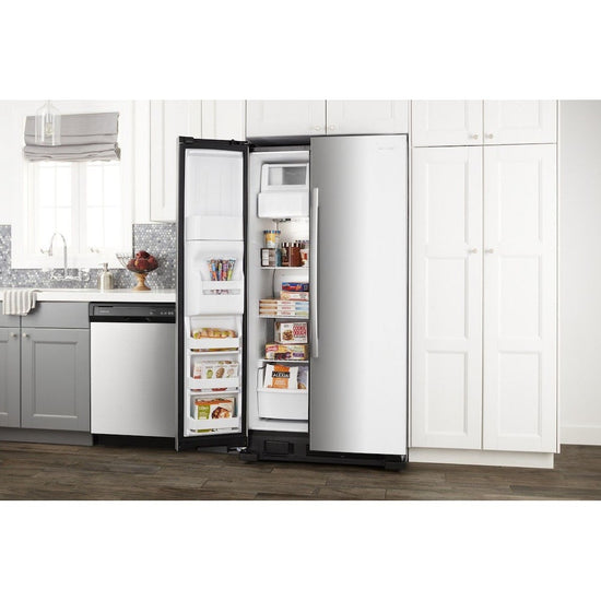 Amana 33 Inch Side-by-Side Refrigerator, 21.4 Cu. Ft. - ASI2175GRS