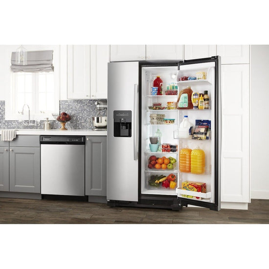 Amana 33 Inch Side-by-Side Refrigerator, 21.4 Cu. Ft. - ASI2175GRS
