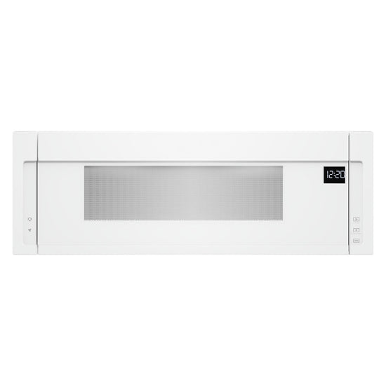 Whirlpool 30 Inch Low Profile Over-the-Range Microwave, White - YWML55011HW