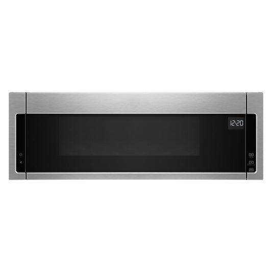 Whirlpool 30 Inch Low Profile Over-the-Range Microwave, Stainless Steel - YWML55011HS