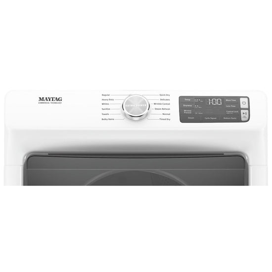 Maytag 7.3 cu. ft. Front Load Electric Dryer, White - YMED6630HW
