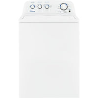 Amana 4.4 cu. ft. Top Load Washer with High-Efficiency Agitator, White - NTW4519JW