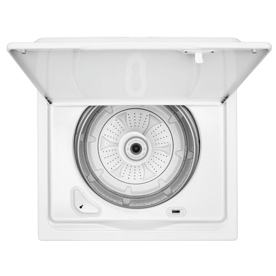 Amana 4.4 cu. ft. Top Load Washer with High-Efficiency Agitator, White - NTW4519JW