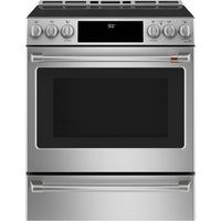 Café 30 Inch Slide-In Smart Induction Range, Stainless Steel - CCHS900P2MS1