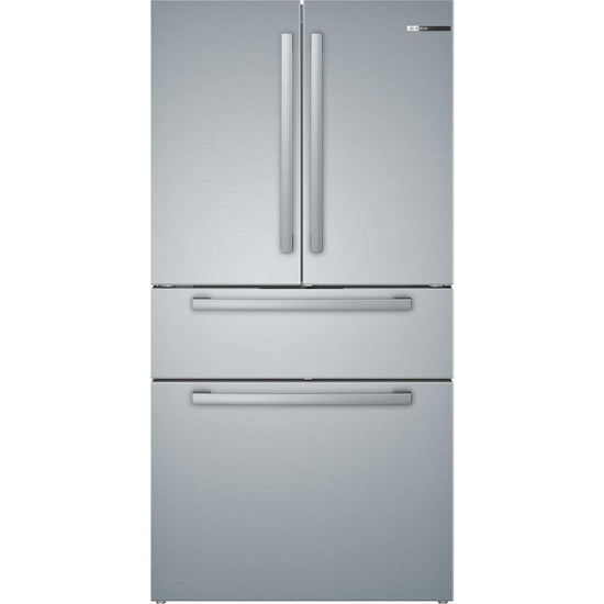 Bosch 36 Inch Counter-Depth 4-Door French Door Refrigerator, Stainless Steel - B36CL80SNS