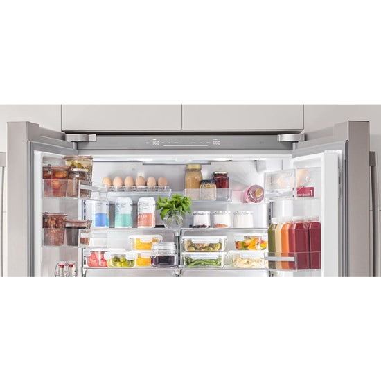Bosch 36 Inch Counter-Depth 4-Door French Door Refrigerator, Stainless Steel - B36CL80SNS