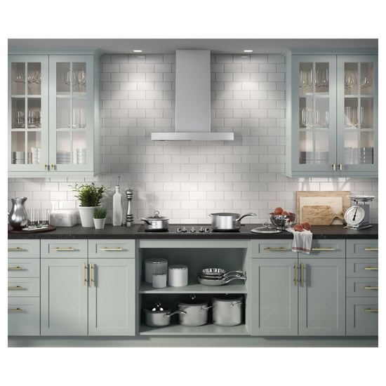 GE 30 Inch Wall Mount Range Hood, Stainless Steel - UVW9301SLSS