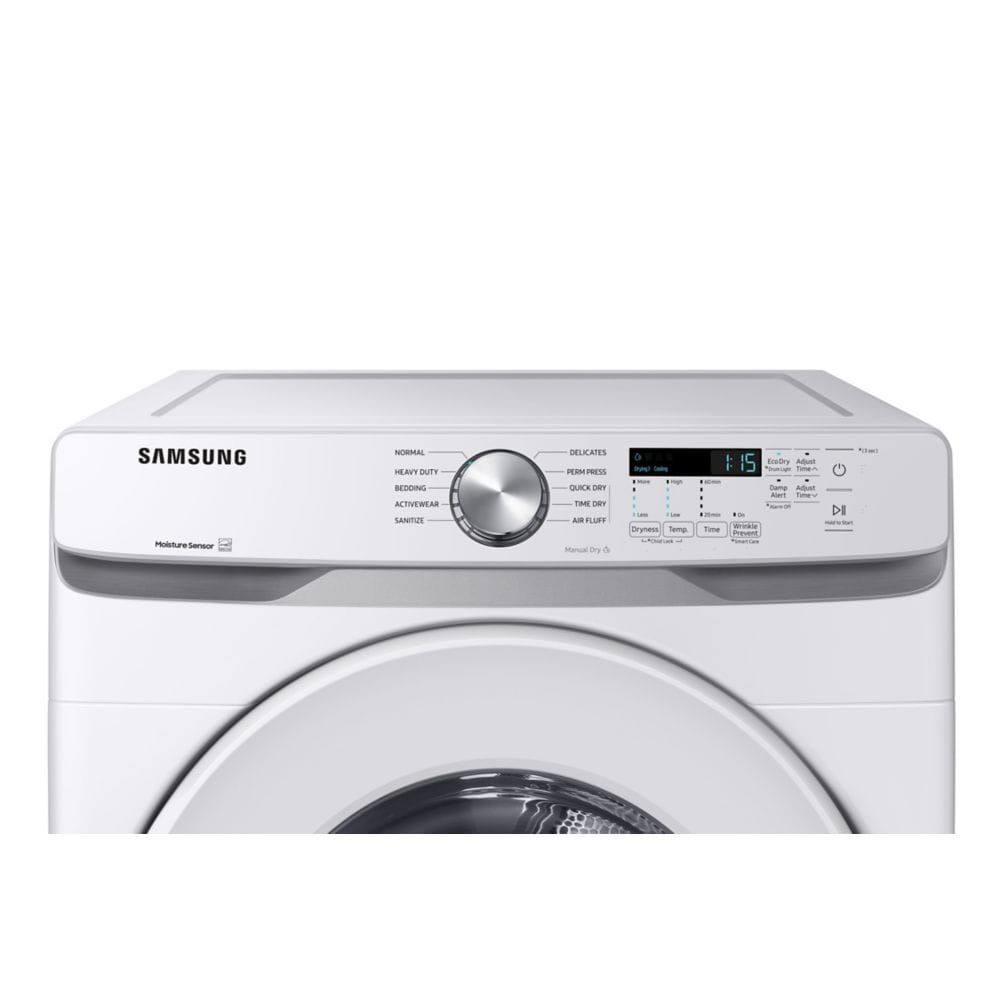 Samsung 7.3 Cu. Ft. Electric Dryer - White - DVE45T6005W