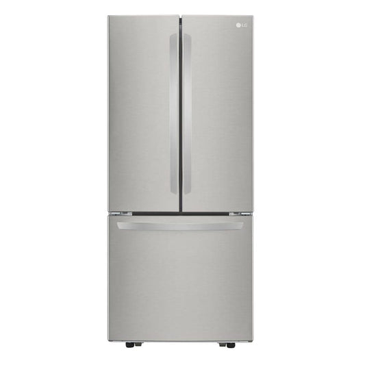 LG 30-INCH FRENCH DOOR REFRIGERATOR IN STAINLESS STEEL - LRFNS2200S