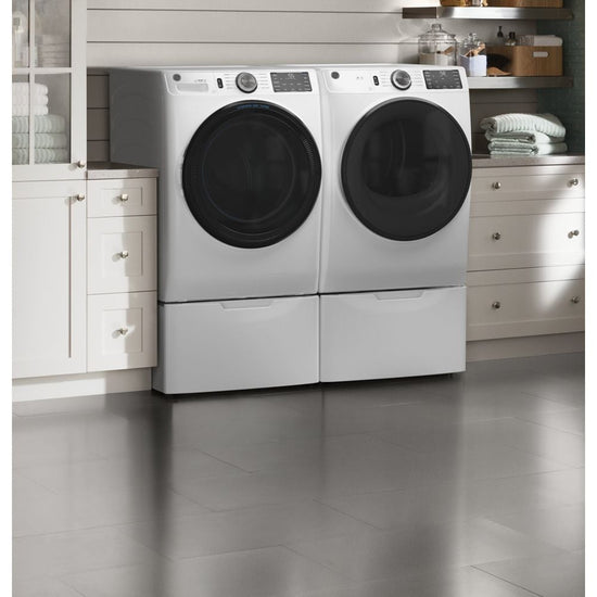 GE 28 Inch Front Load Electric Dryer 7.8 cu. ft., White - GFD55ESMNWW