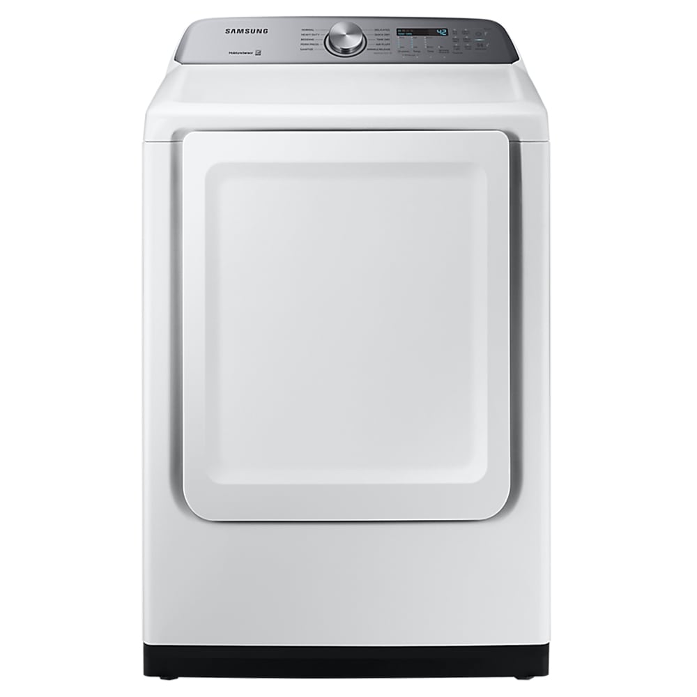 SAMSUNG 7.4 CU. FT. ELECTRIC DRYER WITH SENSOR DRY IN WHITE - DVE50T5205W