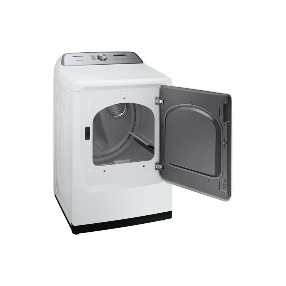 SAMSUNG 7.4 CU. FT. ELECTRIC DRYER WITH SENSOR DRY IN WHITE - DVE50T5205W