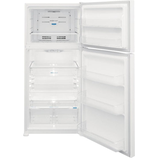 Frigidaire 30 Inch Top Freezer Refrigerator, White - FFTR2045VW