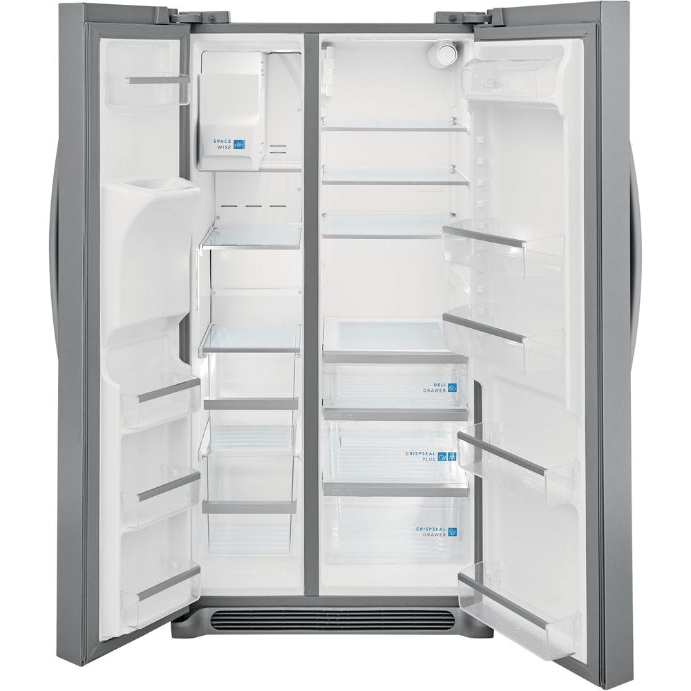 FRIGIDAIRE GALLERY 36 IN. 25.6 CU.FT. STAINLESS STEEL SIDE-BY-SIDE REFRIGERATOR - GRSS2652AF