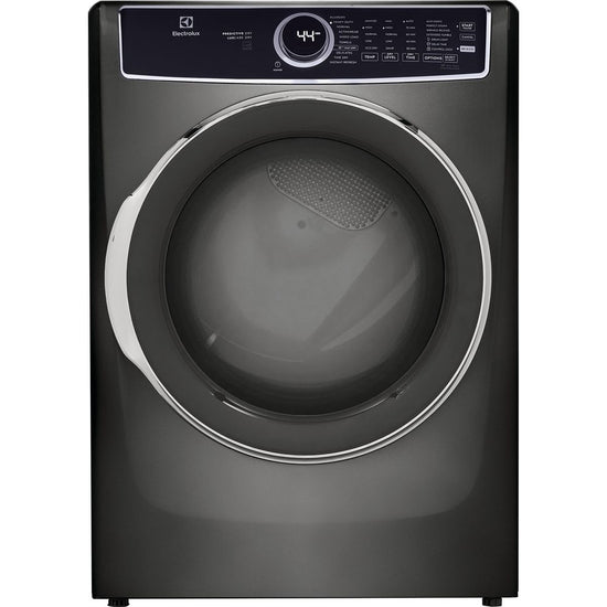 Electrolux 8 Cu. Ft. Electric Dryer with Steam, Titanium - ELFE753CAT
