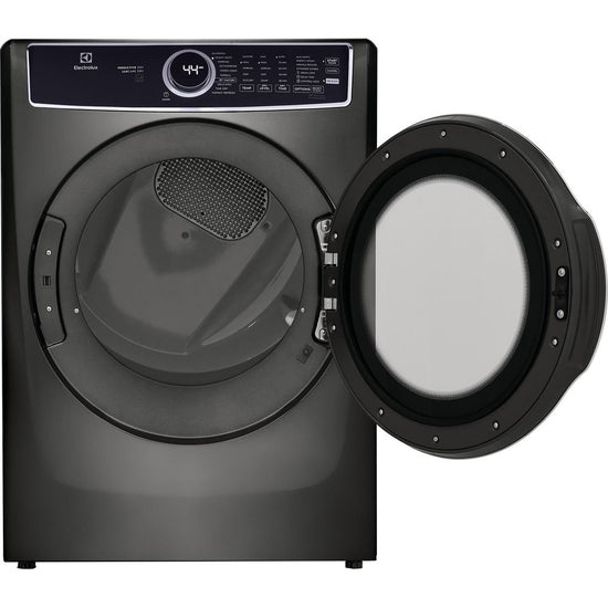 Electrolux 8 Cu. Ft. Electric Dryer with Steam, Titanium - ELFE753CAT