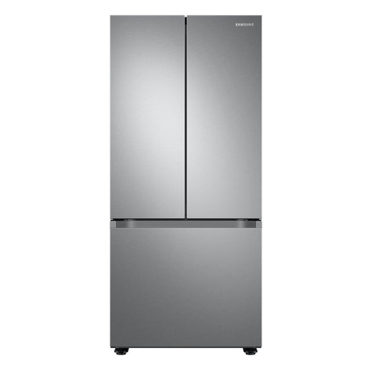 SAMSUNG 30-INCH W 21.8 CU. FT. FRENCH DOOR REFRIGERATOR WITH ICEMAKER IN FREEZER IN STAINLESS STEEL - RF22A4111SR