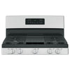 GE 30 Inch Freestanding Gas Range with Steam Clean - JCGBS66SEKSS