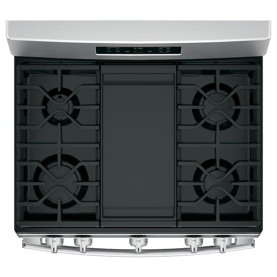 GE 30 Inch Freestanding Gas Range with Steam Clean - JCGBS66SEKSS