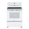GE 30 Inch Freestanding Electric Range with 5.0 Cu. Ft. Capacity, White - JCBS630DKWW