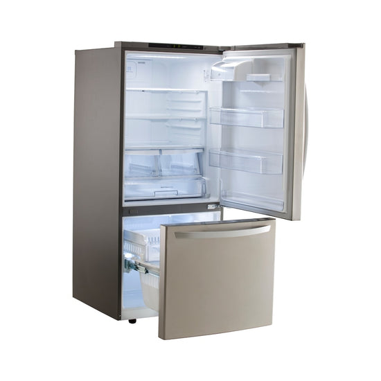 LG 30 Inch Bottom Freezer Drawer Refrigerator with 22 Cu. Ft. Capacity, Stainless Steel - LRDNS2200S