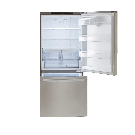 LG 30 Inch Bottom Freezer Drawer Refrigerator with 22 Cu. Ft. Capacity, Stainless Steel - LRDNS2200S