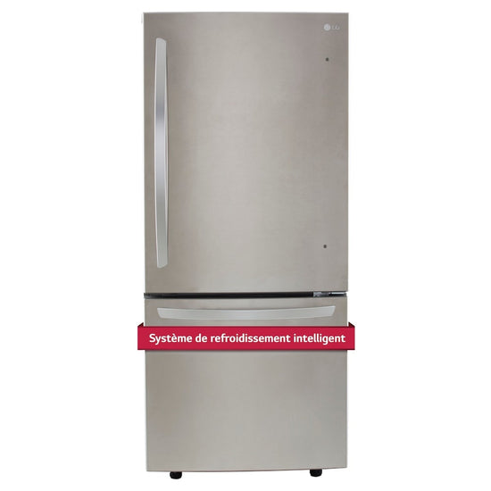 LG 30 Inch Bottom Freezer Drawer Refrigerator with 22 Cu. Ft. Capacity, Stainless Steel - LRDNS2200S