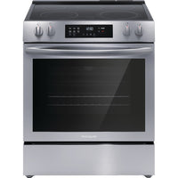 Frigidaire 30 Inch Slide-In Electric Range with Convection Bake, Stainless Steel - FCFE308CAS