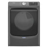 Maytag Front Load Electric Steam Dryer with Quick Dry Cycle, 7.3 cu. ft., Black - YMED6630MBK