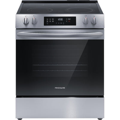 Frigidaire 30 Inch Slide-In Electric Range with EvenTemp Cooktop - FCFE306CAS