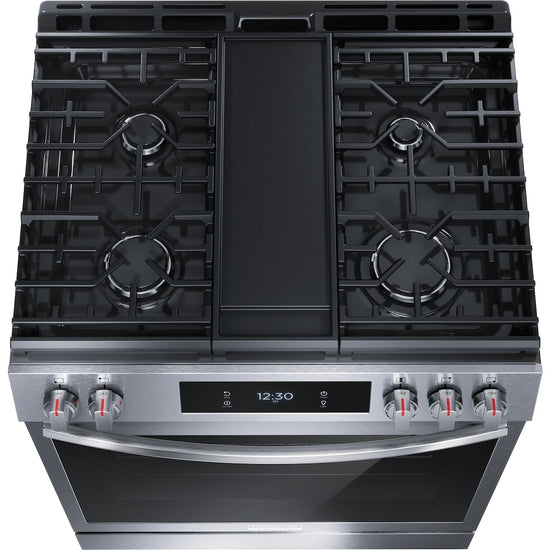 Frigidaire Gallery 30 Inch Slide-In Gas Range with Air Fry - GCFG3060BF