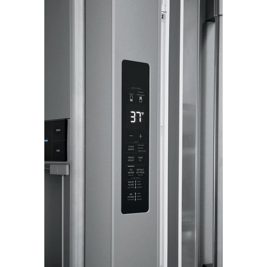 Frigidaire Professional 36 Inch Counter-Depth 4-Door French Door Refrigerator, 21.4 Cu. Ft., Stainless Steel - PRMC2285AF
