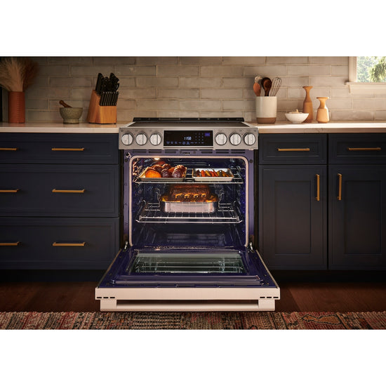 LG Studio 30 Inch Slide-In Smart Induction Range with InstaView and Air Fry - LSIS6338F